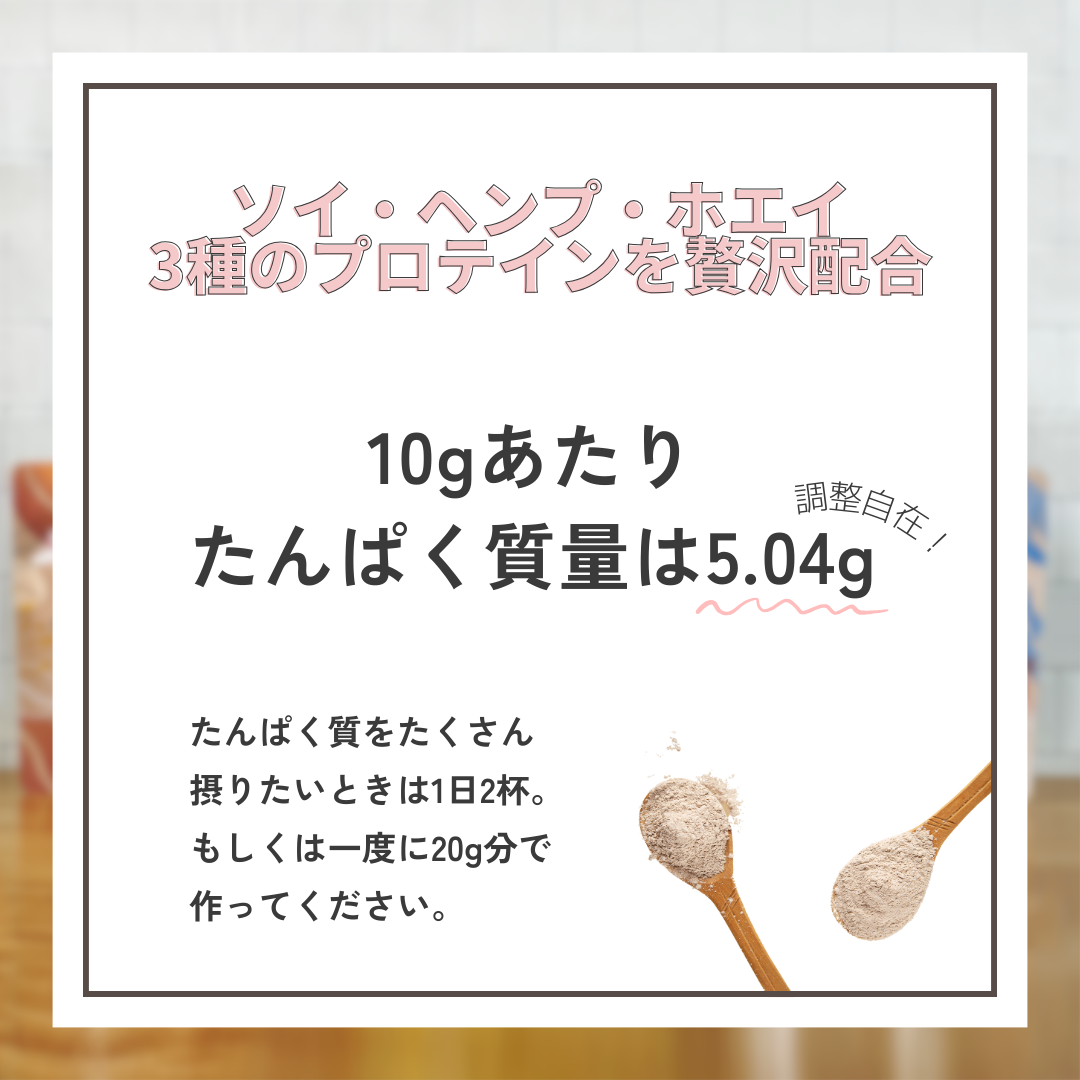 ぷろて日和お試しセット 10g × 6（6食分）